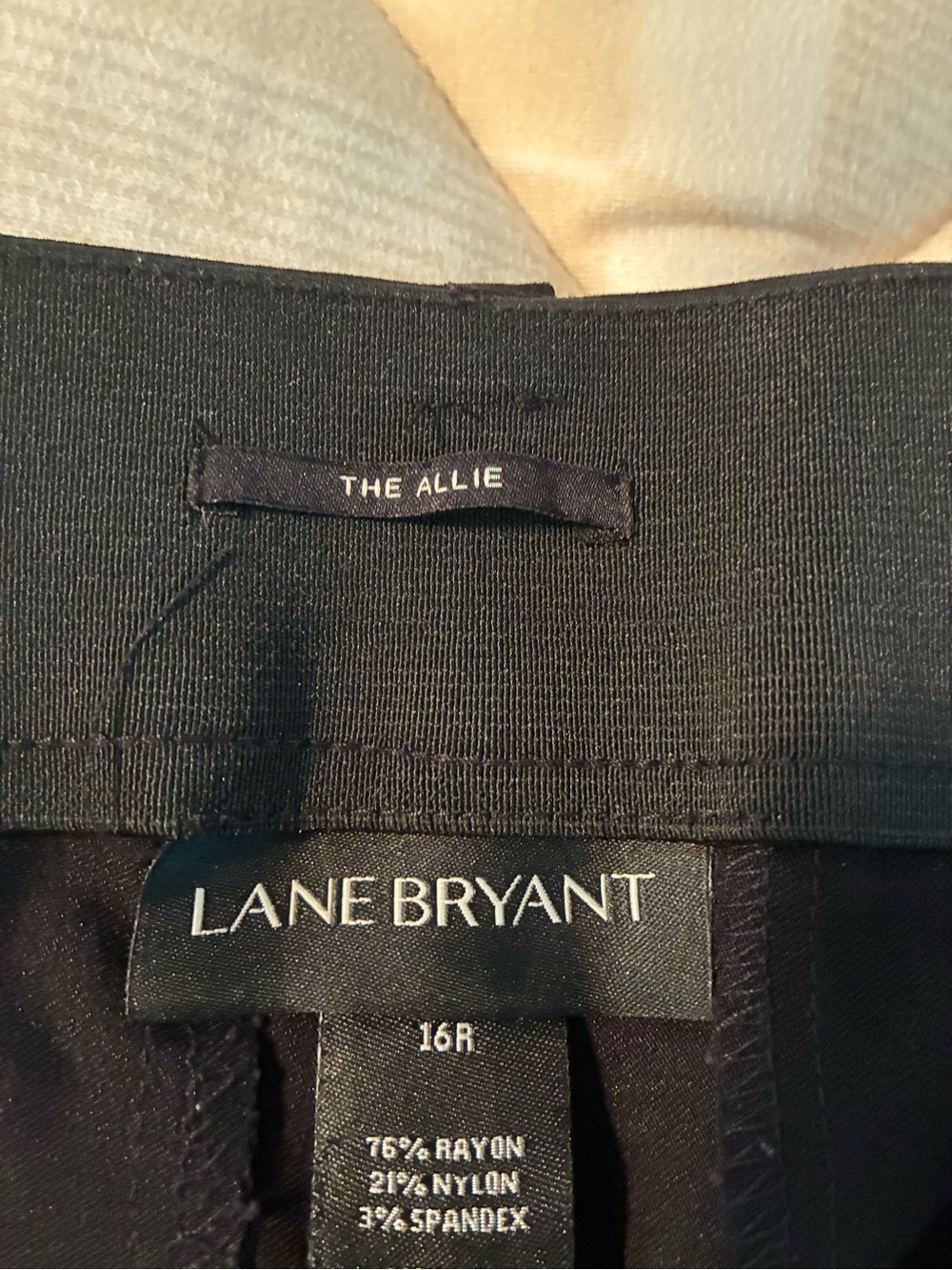 Lane Bryant - “The Allie” Black Dress Pants - Classic Straight Fit - Picture 2 of 2